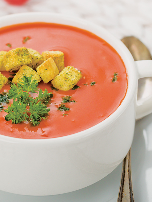 Kremalı Domates Çorbası